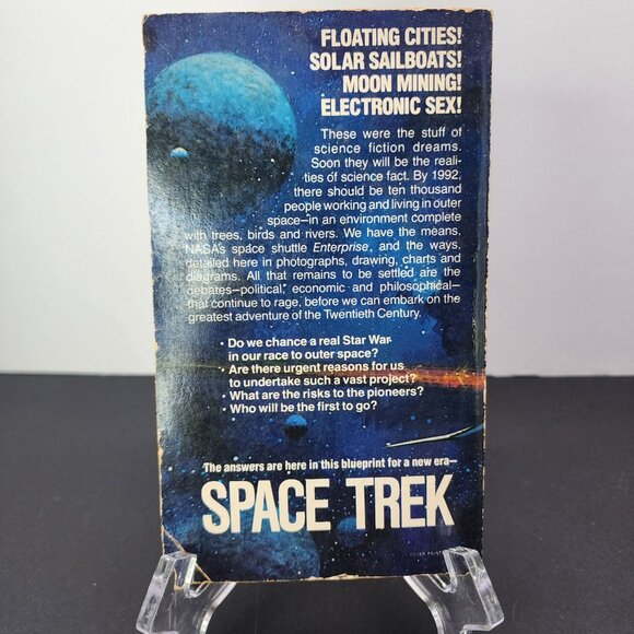 Space Trek The Endless Migration by Jerome Clayton Glenn Warner Books - Picture 2 of 3